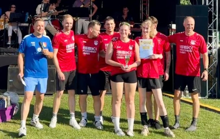 Siegerehrung SV Belgershain